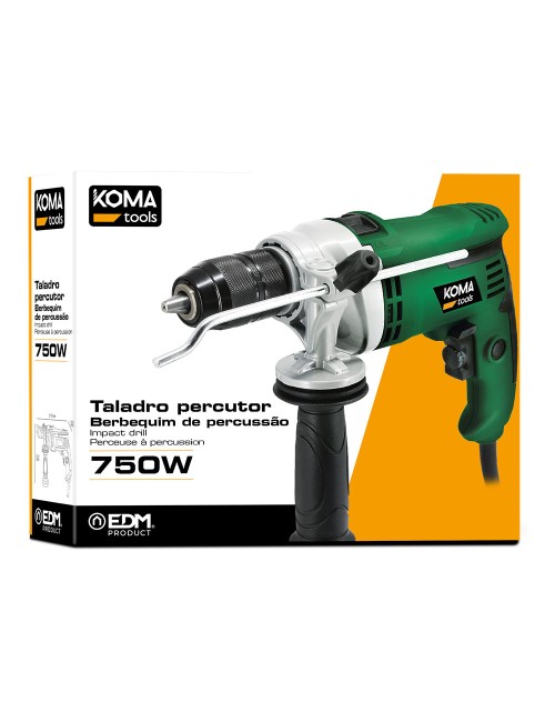 Taladro percutor 750 w, 315 x 120 x 220 mm