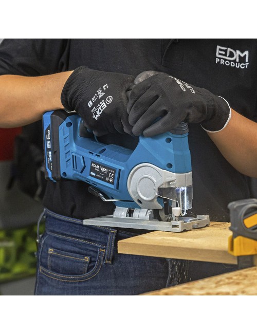 Kit sierra de calar 20 v con 1 bateria 2.0a y cargador 08772. 23 x 21,5 cm