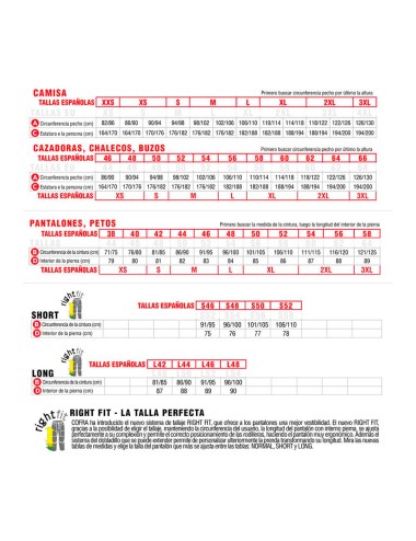 Pantalón de trabajo zimbabwe antracita talla xxl t54