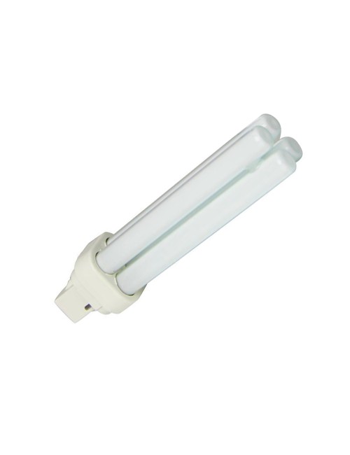 Bombilla bajo consumo g24d-2 2-pins 18 w 1200 lm 830 k luz calida 150 mm
