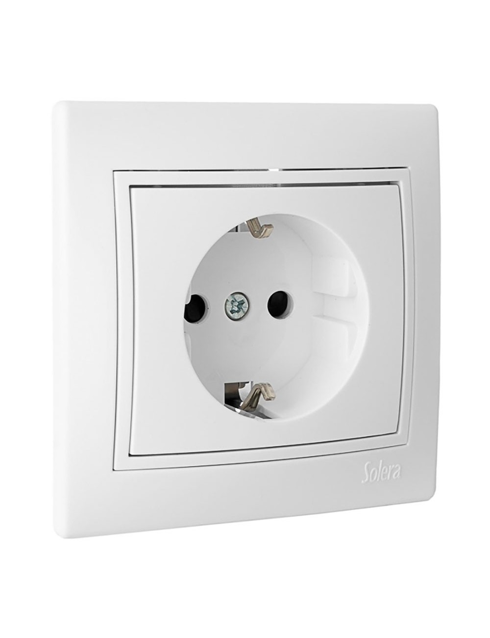 Base bipolar con t/tl 16a 250v serie europa solera erp60u Base bipolar con t/tl 16a 250v serie europa solera erp60u