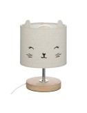 Lámpara de mesa infantil sobremesa 'cat' e14 (bombilla no incluida)