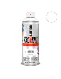 Pintura acrílica spray evolution 520 cc ral 9016 blanco tráfico