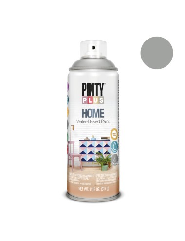 Pintura acrílica spray home water-based 520 cc rainy grey hm417