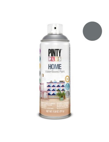 Pintura acrílica spray home water-based 520 cc thundercloud grey hm418