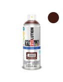 Pintura acrílica spray evolution water-based 520 cc ral 8017 chocolate
