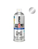 Pintura acrílica spray evolution water-based 520 cc ral 9006 aluminio blanco