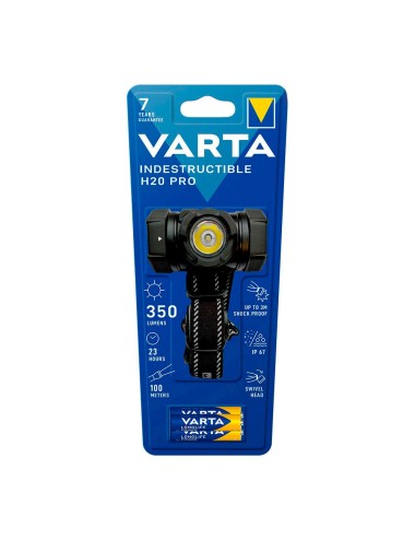 Linterna frontal indestructible h20 varta