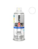 Pintura acrílica spray evolution water-based 520 cc ral 9010 blanco puro