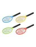 Matainsectos raqueta eléctrica 46x17cm colores surtidos