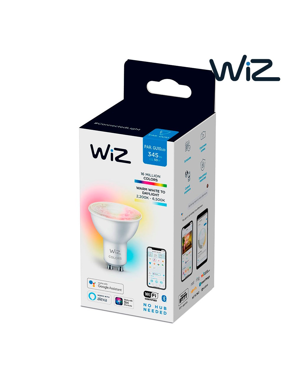 Bombilla inteligente vela e14 4,9 w 470 lm 2200-6500 k full colors