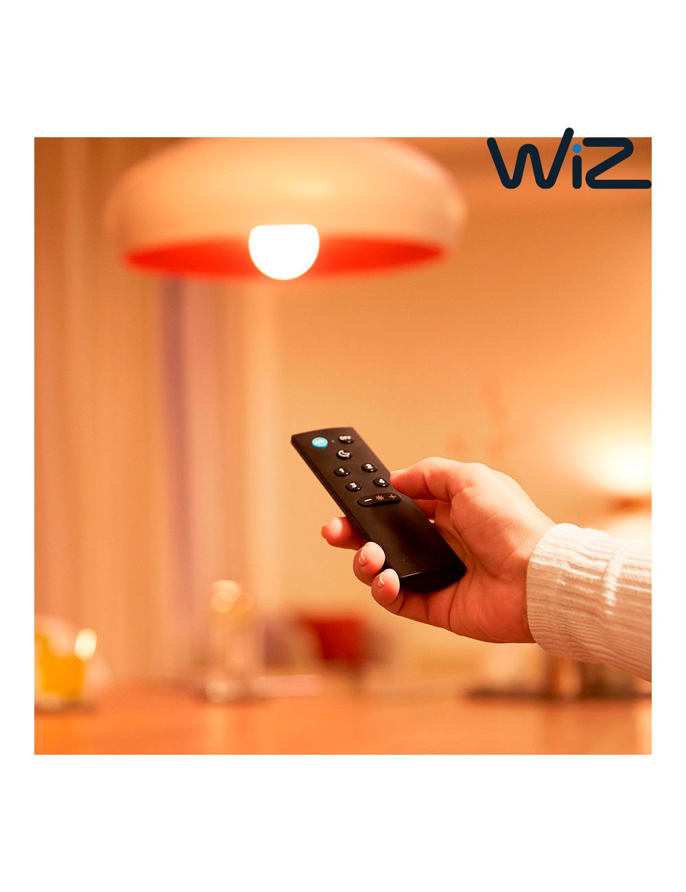 Bombilla inteligente dicroica gu10 4,7 w 345 lm 2700-6500 k luz blanca