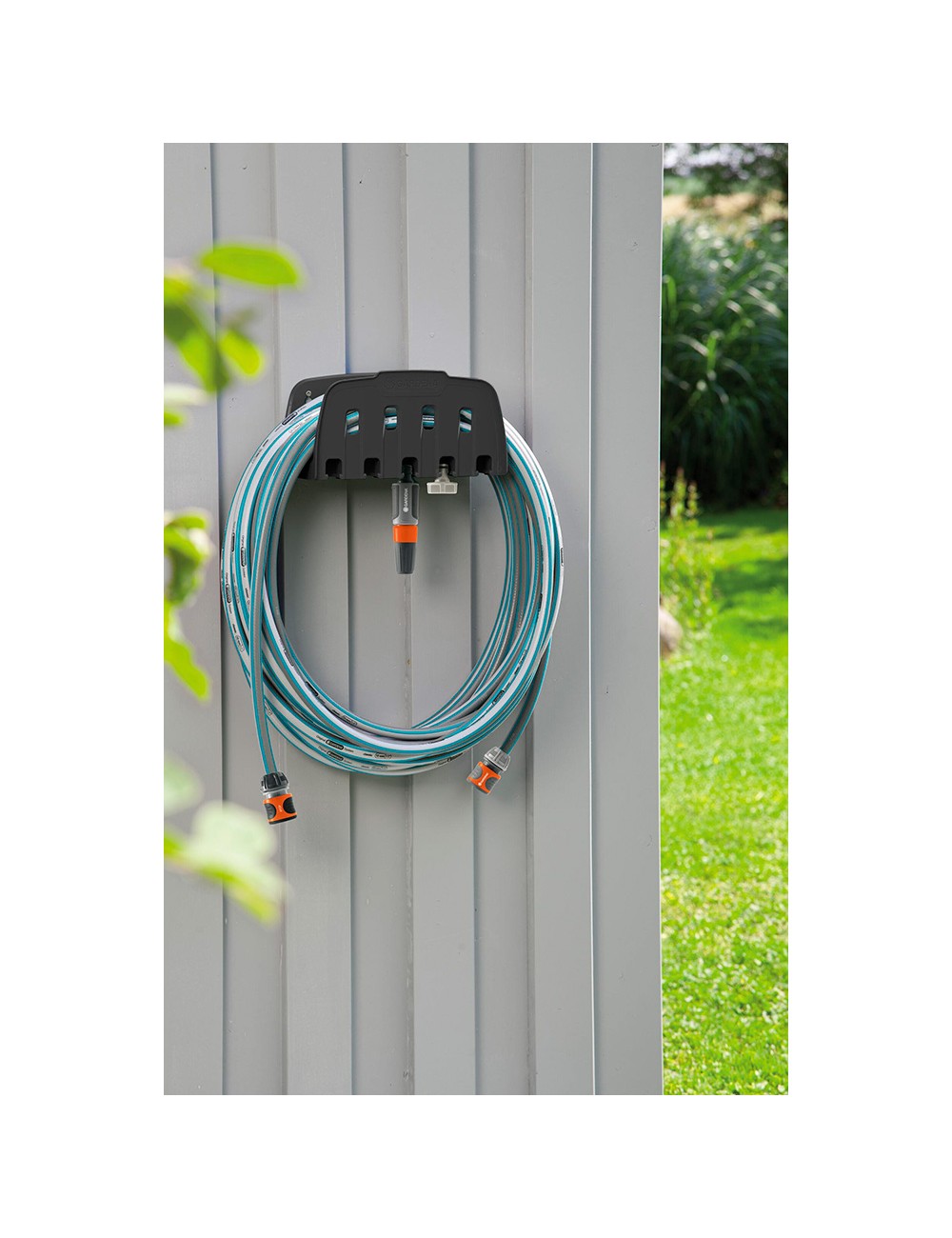 Soporte mural portamanguera. modelo pequeño