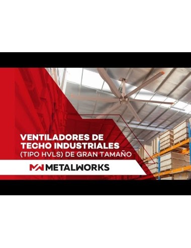 VENTILADOR DE TECHO HVLS VT3000