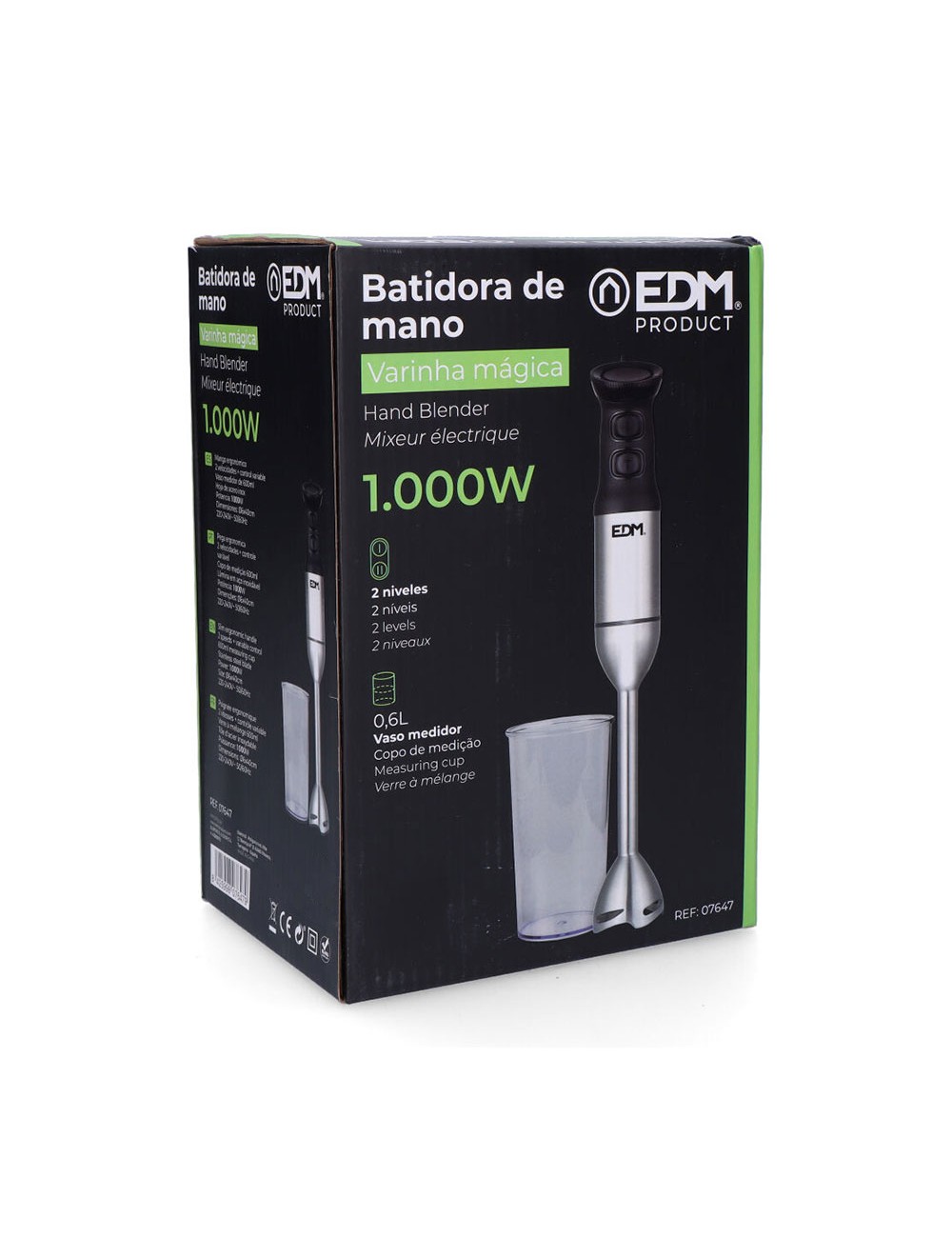 Batidora de mano 1000 w