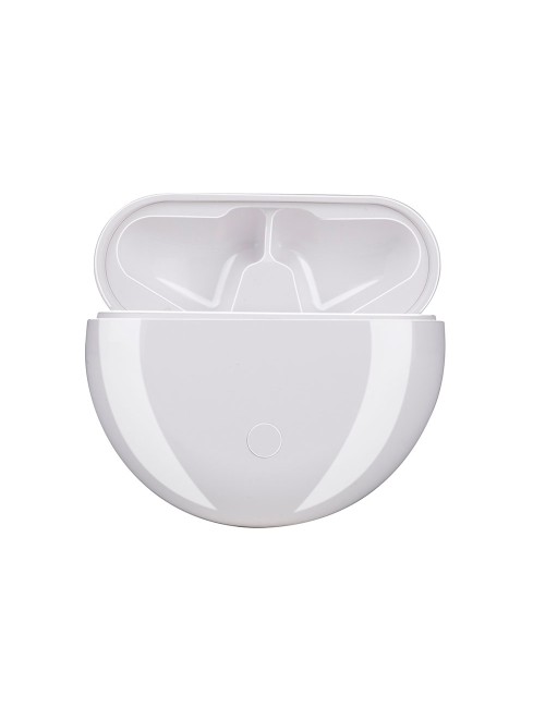 Auriculares earbuds bluetooth con estuche blanco