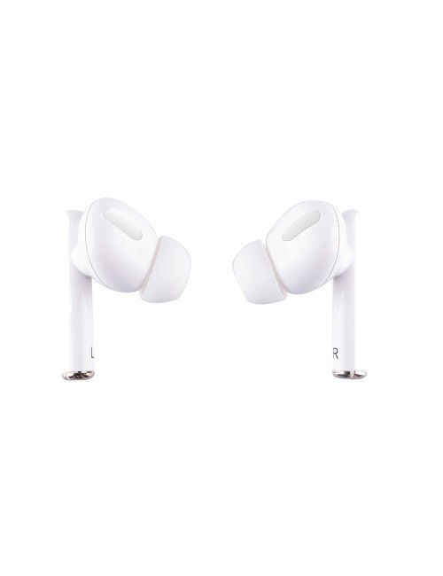 Auriculares earbuds bluetooth con estuche blanco