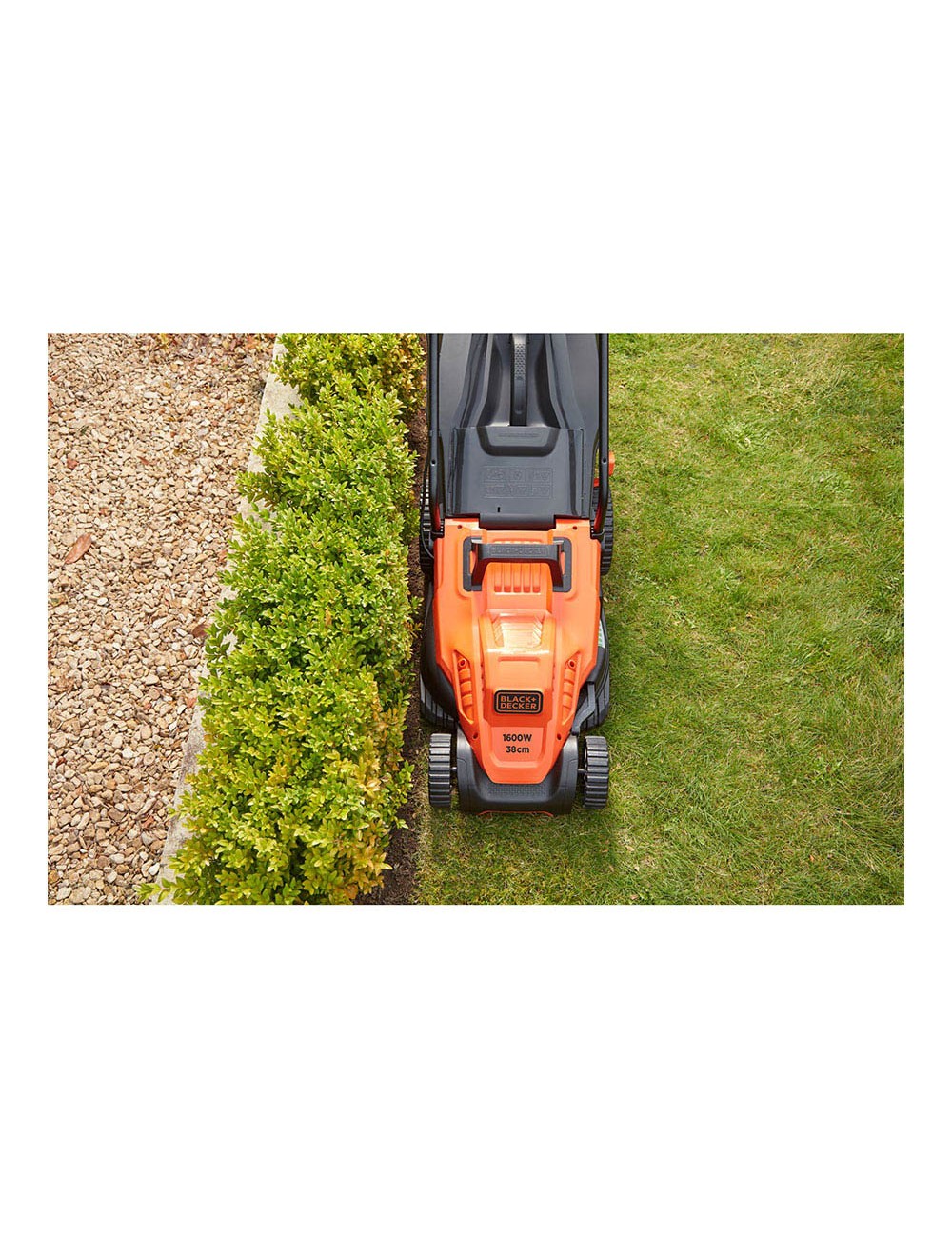 Cortacésped 1600w 38cm bemw471bh-qs black+decker