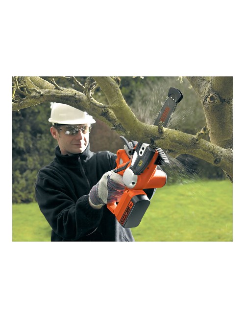 Motosierra 18v a bateria 2ah gkc1820l20-qw black+decker