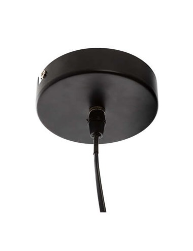 Lámpara de techo negra e14 ø15 x 19 cm bombilla no incluida