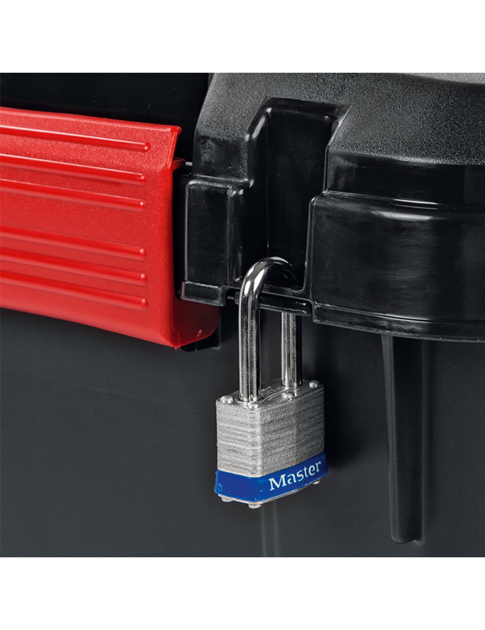 Caja pongotodo 'explorer box' 170 l con asa y ruedas. 49 x 103 x 50 cm