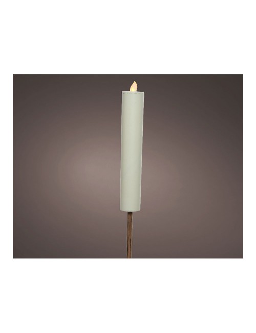 Vela solar efecto llama ø4 x 90 cm