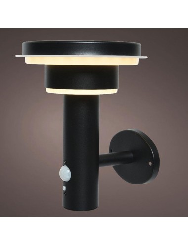 Aplique solar metalico 17,8x18,3x22cm 40 leds luz calida lumineo colores/modelos surtidos