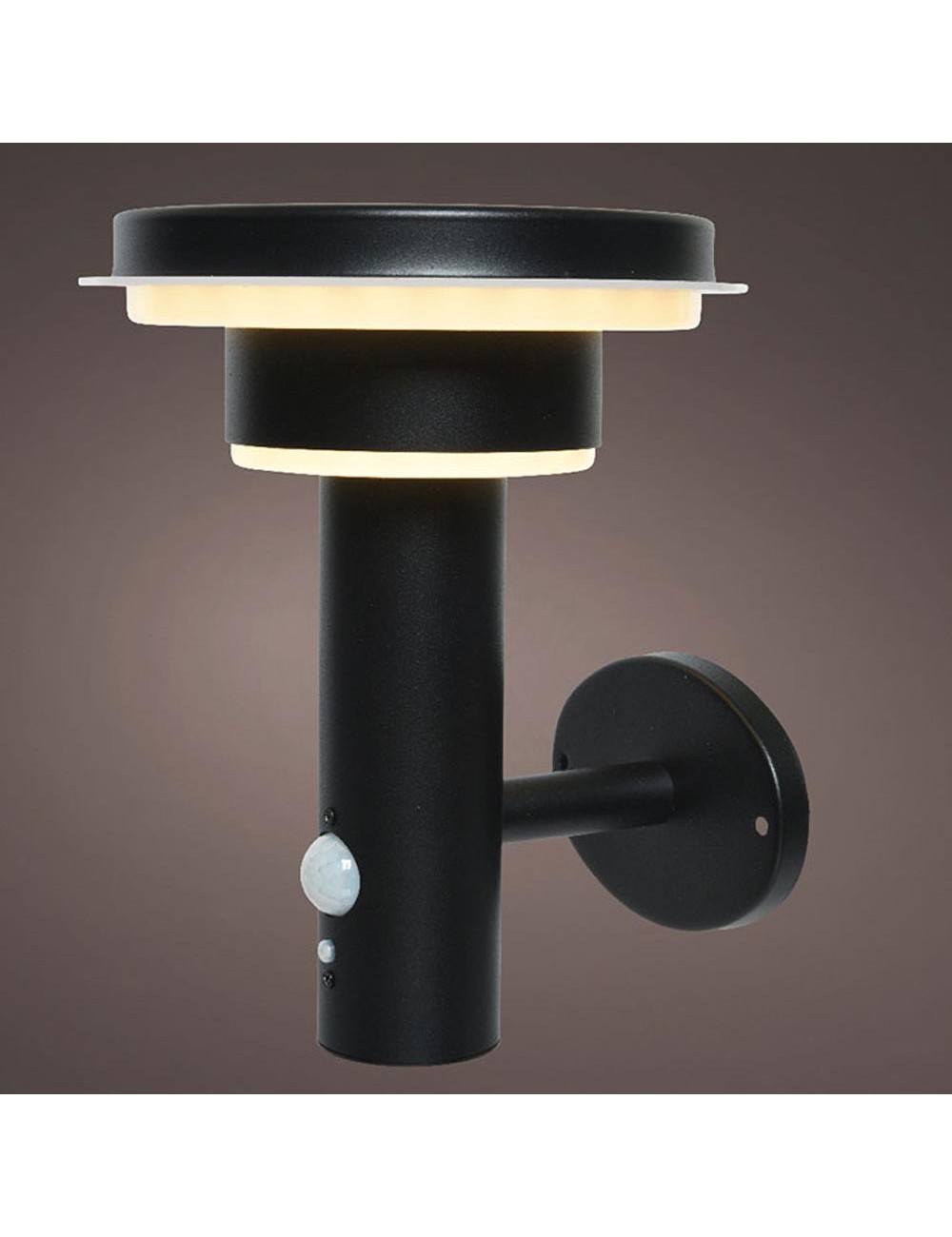 Aplique solar metalico 17,8x18,3x22cm 40 leds luz calida lumineo colores/modelos surtidos