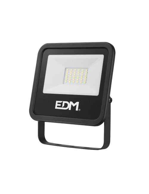 Foco proyector led 30 w 2370 lm 6400 k luz fría, black series 15,8 x 13,5 x 2,9 cm