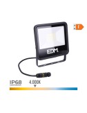 Foco proyector led 50 w 4000 lm 4000 k luz día, black series 19,2 x 2,9 x 17,5 cm