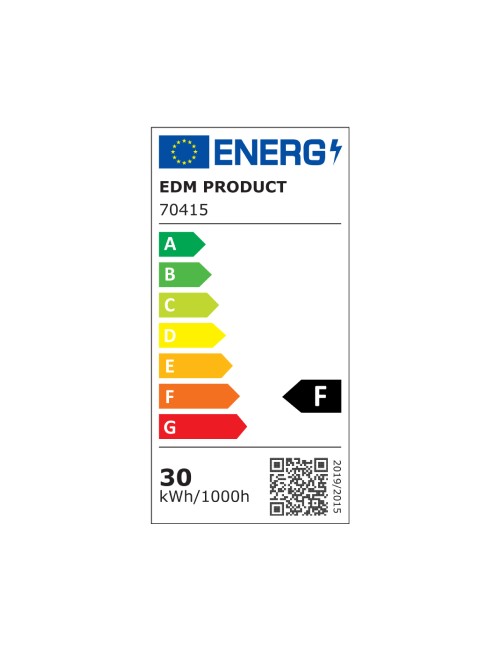 Foco proyector led con trípode, 2 x 30 w, 2 x 2370 lm, 4000 k, luz día, black series