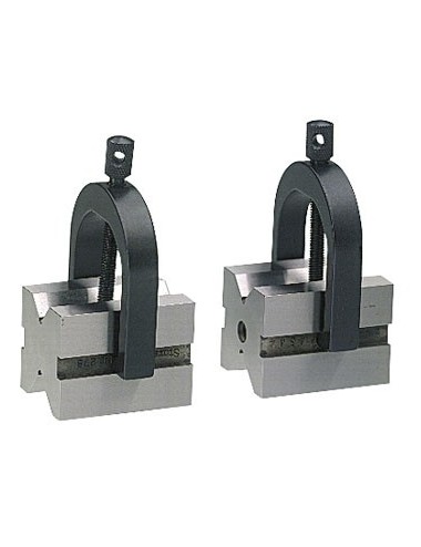 Calzos en V de precisión  75 mm. 40 mm