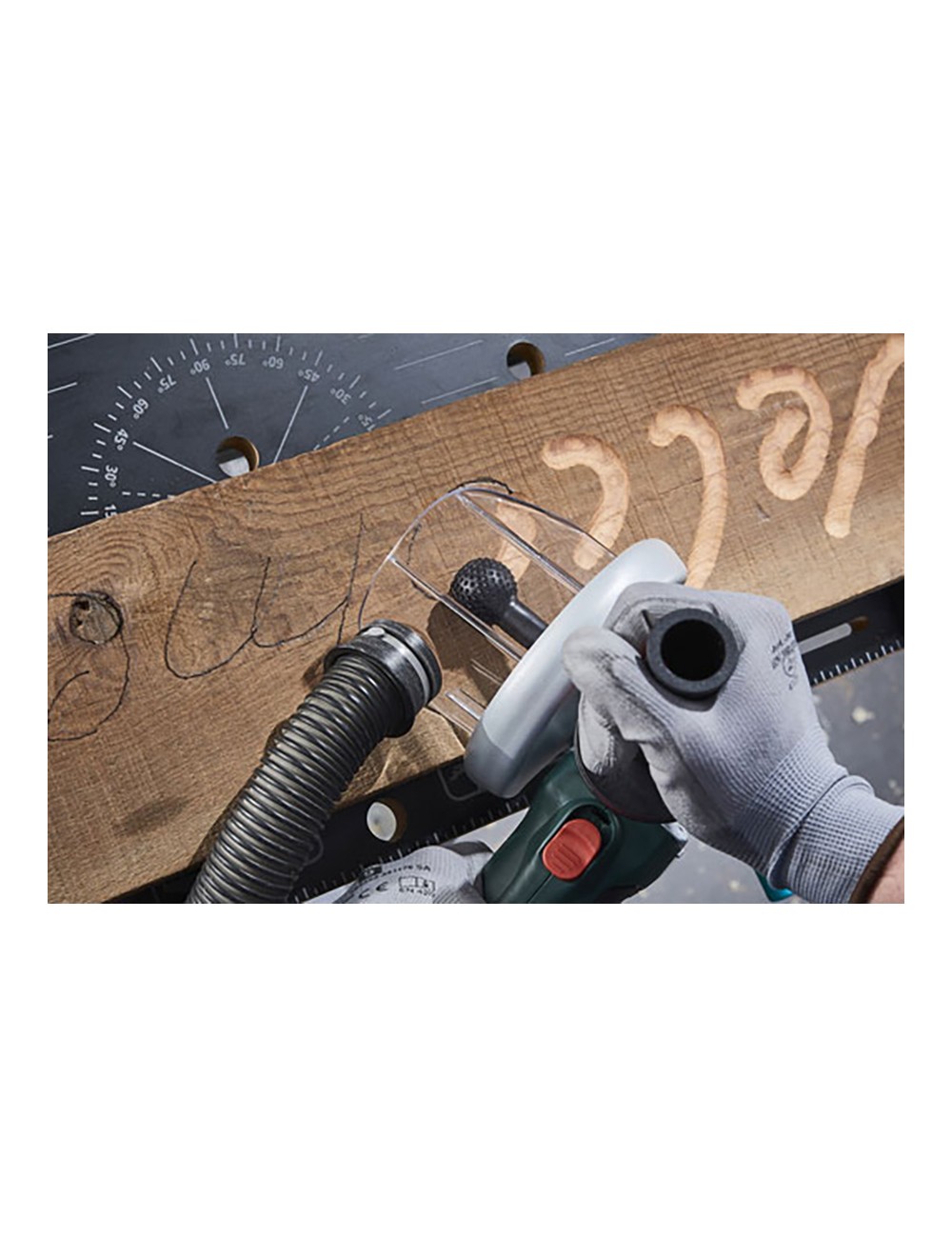 Escofina de bola para amoladora 4386000 wolfcraft