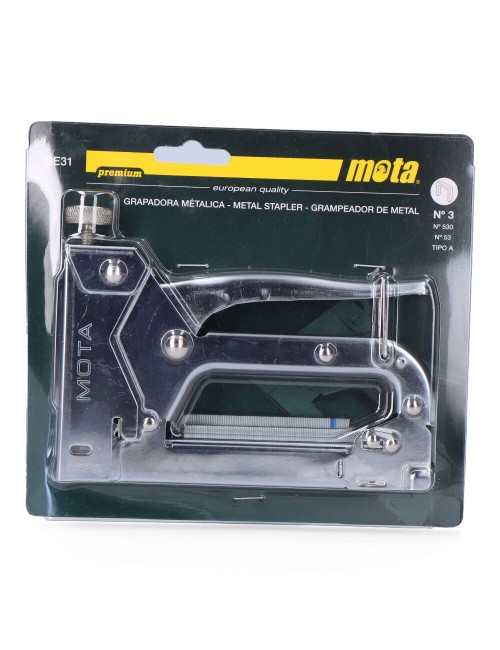Grapadora premium n° 3 + grapas 6 mm