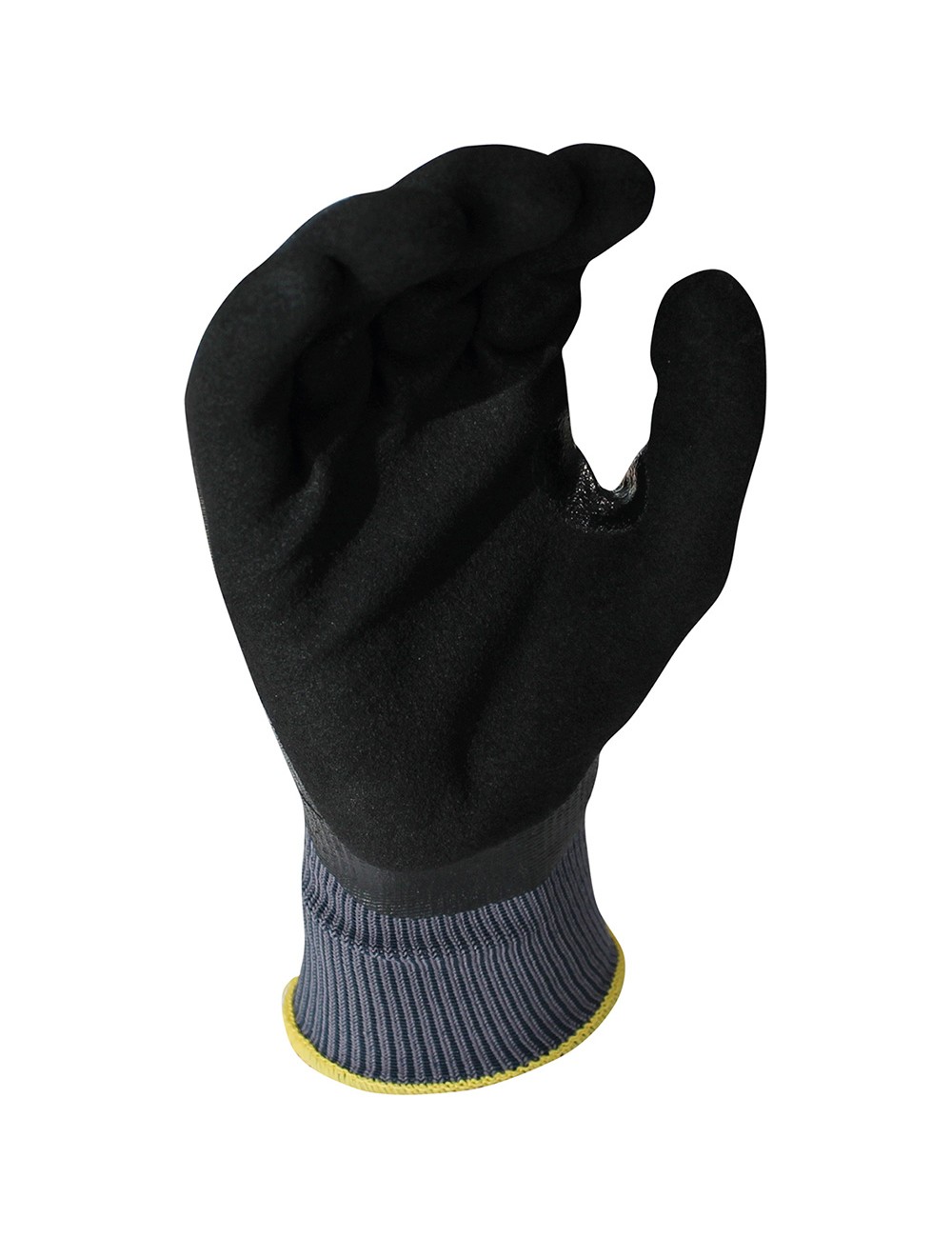 Guante nailon recubierto total nitrilo, negro, t-07