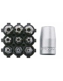 ADAPTADOR PUNTAS TPX 1/4" M1410T5 9 PZAS ADAPTADOR PUNTAS TPX 1\4" M1410T5 9 PZAS
