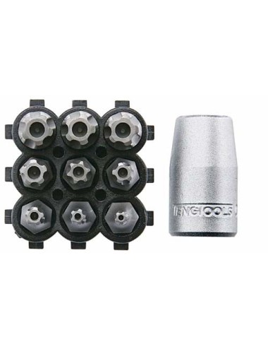 ADAPTADOR PUNTAS TPX 1/4" M1410T5 9 PZAS ADAPTADOR PUNTAS TPX 1\4" M1410T5 9 PZAS