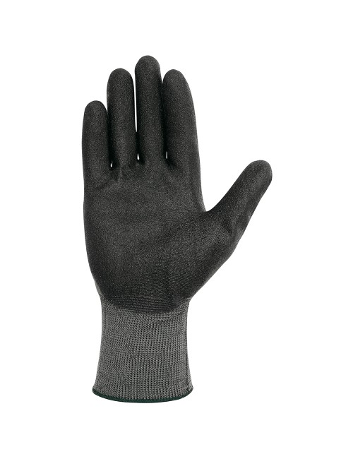 Guante nailon, palma recubierta pvc para jardinería, t-09