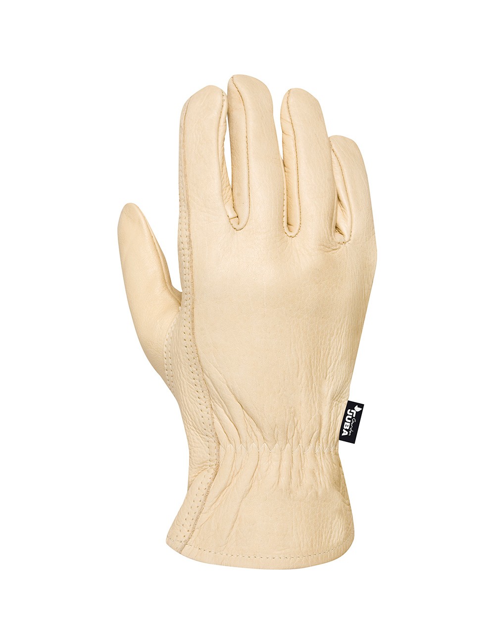 Guante piel flor vacuno reforzado para jardinería, t-10