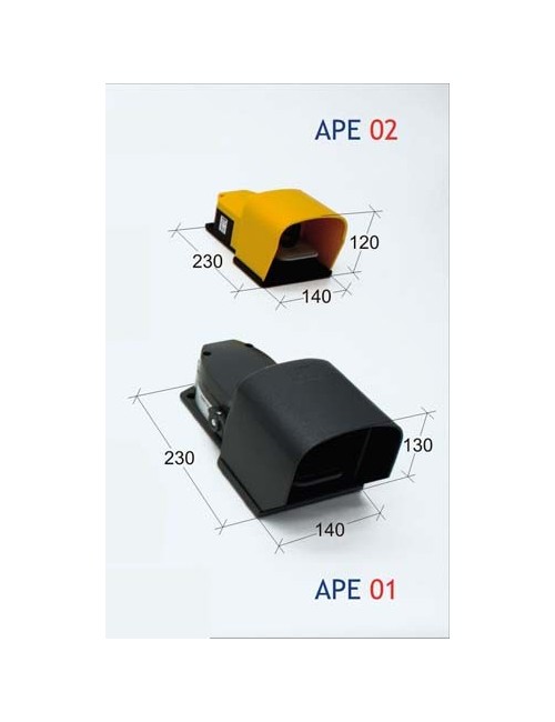 APE 02 INTERRUPTOR DE SEGURIDAD DE PIE THERMOPLASTIC