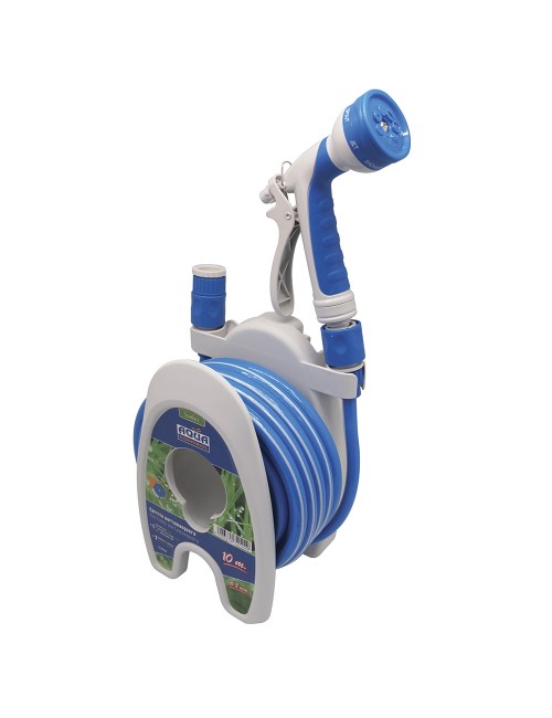 Carrito porta manguera especial terrazas 10 m