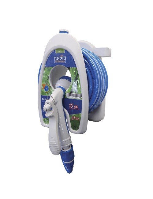 Carrito porta manguera especial terrazas 10 m