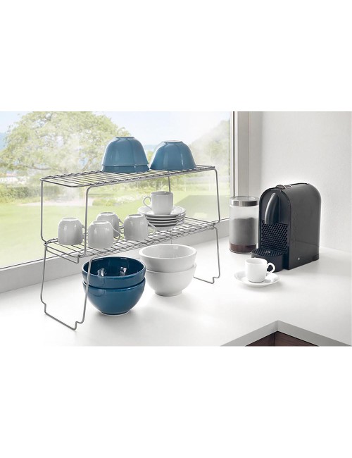 Estante apilable 45 x 19 x 18 cm