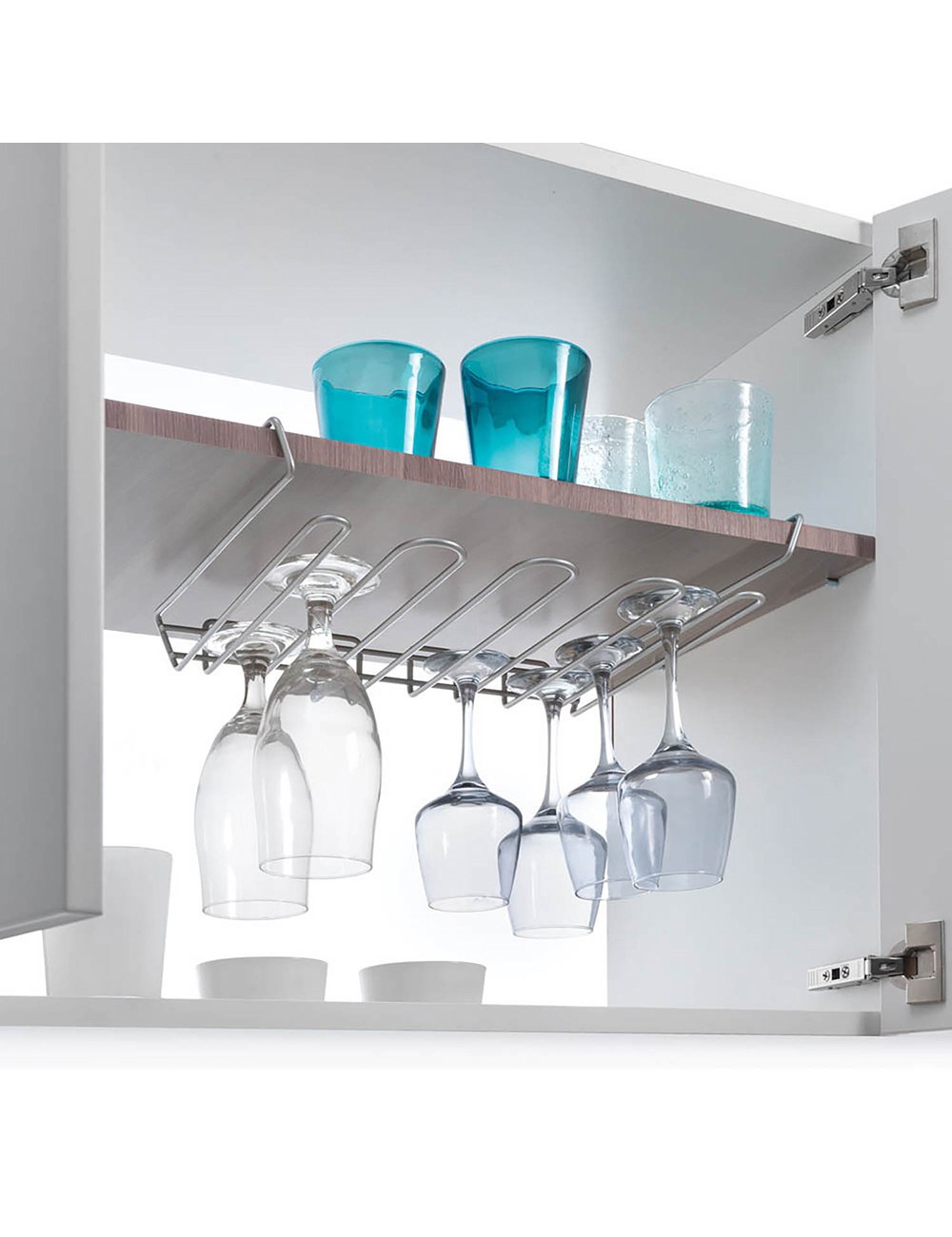 Colgador estante my-crystal para copas 38 x 26 x 7 cm