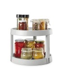 Organizador giratorio 2 alturas ø28 x 21 cm