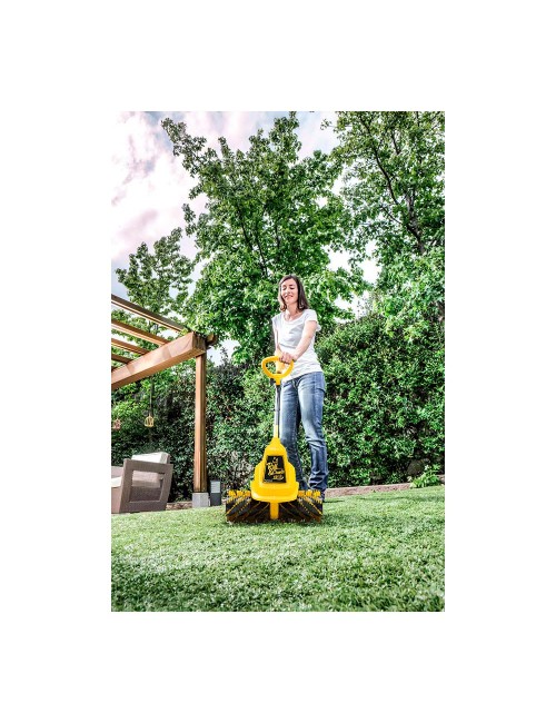 Peinadora/barredora electrica para césped artificial 300w 141e-v19 59-0009 garland