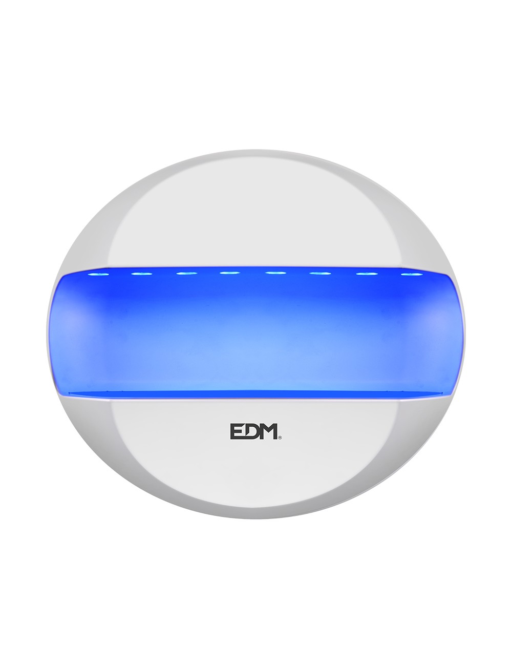 Atrapa insectos led con placa adhesiva 5w 33,5x12x29,5cm edm