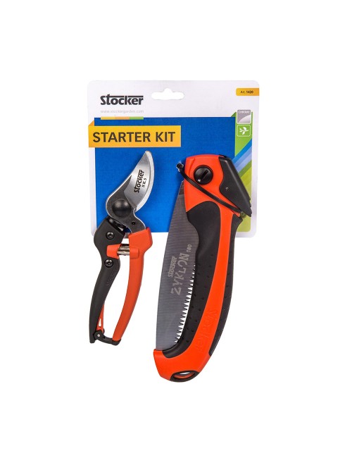 Starter kit de poda serrucho art. 1419 y tijera art. 323 stocker