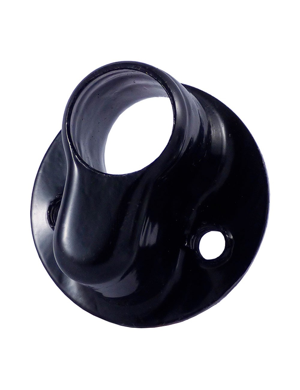 Escudo ez. acabado negro. ø42x26mm. ifam Escudo ez. acabado negro. ø42x26mm. ifam