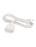 Prolongación manguera 2x1mm 2m blanco